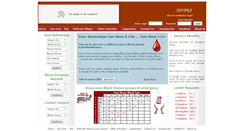 Desktop Screenshot of activeblooddonors.org
